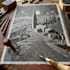 create a true woodcut or linocut illustration