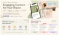 create a content strategy and social media content calendar