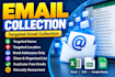 collect targeted emails, lead generation and data collection