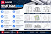 create accurate professional 2d autocad drawings