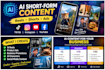create engaging ai short vedios for social media
