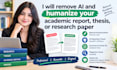 remove ai and humanize your academic documents