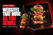 build a cinematic 3d scroll animation website with HD video