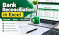 do bank reconciliation in excel and reconcile transactions