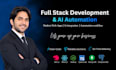 be full stack web developer custom ai website development full stack developer