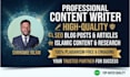 write engaging SEO blog posts, articles, and islamic content