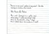 write anything in beautiful, neat, cursive handwriting