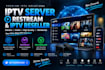 build a professional custom panel server and  xtream ui, xui