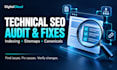 audit and fix technical SEO and google indexing issues