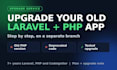 upgrade your old laravel or PHP application to a supported version