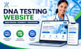 dna testing website, drug testing, medical, paternity, healthcare website