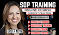 create sop training courses, training packs, kits and course design