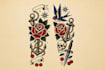 draw custom american traditional tattoo flash artwork