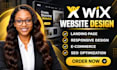 design wix studio website and wix website redesign