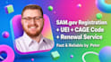do samgov registration uei and cage code sam gov renewal service 8a wosb sam