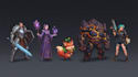 do 3d character modeling, rigging and animate 2d game characters using spine 2d
