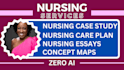 do nursing, care plans, soap notes, and case studies