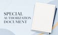 prepare a special authorization document for specific legal matters