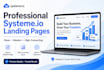 design, develop and launch your systemio landing page