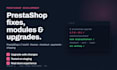 fix, customize or upgrade your prestashop store