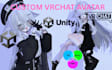 custom 3d vrchat avatar vrc character model furry avatar rigging and expressions
