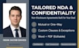 create tailored non disclosure and confidentiality agreements