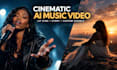 create a cinematic ai music video with consistent characters and lip sync