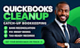 do quickbooks online clean up and catch up bookkeeping