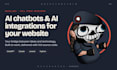 build an ai chatbot or ai integration for your website