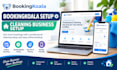 setup bookingkoala and build a cleaning business website