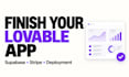 complete your lovable app with supabase, stripe and deployment