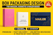 design box packaging, amazon and mailer box design