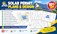 design solar permit plans solar pv design single line diagram autocad