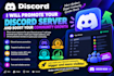 promote your discord server to my huge audience
