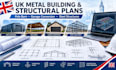 design UK metal building, pole barn, garage conversion and structural plans