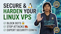 harden and secure your linux vps against bots and attacks
