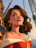 make a disney cartoon illustration