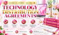 draft software and technology distribution agreements