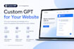 custom gpt chatbot for website, website chatbot, openai chatbot