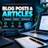 do blog posts and articles