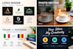 create a modern and professional logo design