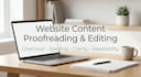 proofread and edit your website content professionally