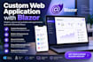 build your blazor web application