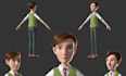 create game ready low poly 3d characters, assets, rigging and animation
