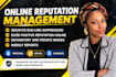 fix online reputation management, keyword research, SEO auditing, ORM, branding