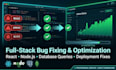fix bugs and optimize your web application