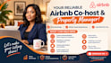 manage your efficient airbnb cohost and property manager