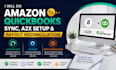 do amazon to quickbooks sync, a2x setup and payout reconciliation