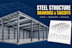 create steel structure designs and quantity takeoffs