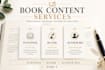write a compelling book synopsis, blurb and author bio
